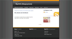 Desktop Screenshot of myoos.de