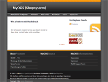 Tablet Screenshot of myoos.de
